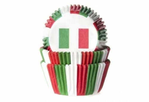 Košíček na muffiny vlajka Itálie 50ks