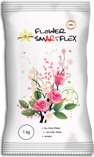 Smartflex Flower Vanilka 1 kg v sáčku (Modelovací hmota na výrobu květin) - Smartflex