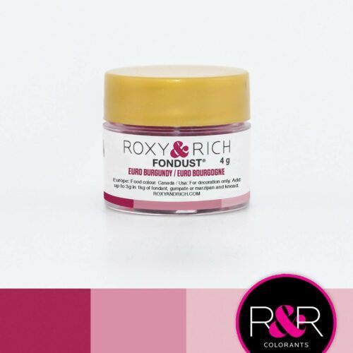 Prachová barva 4g burgundy - Roxy and Rich