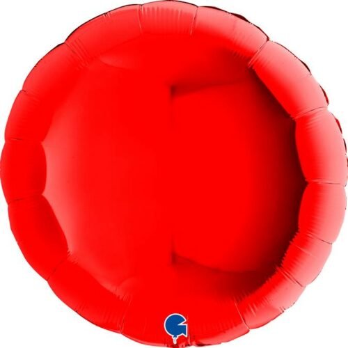 Nafukovací balónek kulatý 91cm červený - Grabo