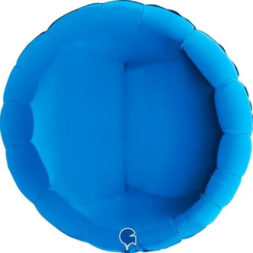 Nafukovací balónek kulatý 91cm modrý - Grabo