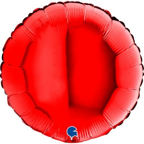 Nafukovací balónek kulatý 46cm červený - Grabo