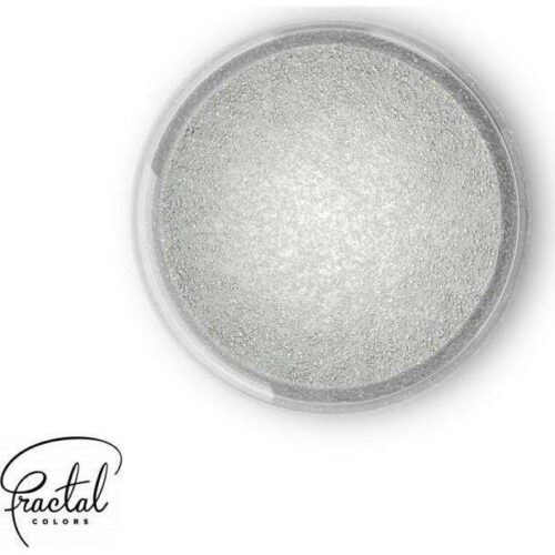 Dekorativní prachová perleťová barva Fractal - Sparkling White (3