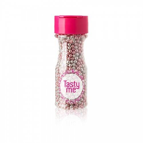 Cukrové zdobení 70g růžové perličky - Tasty Me