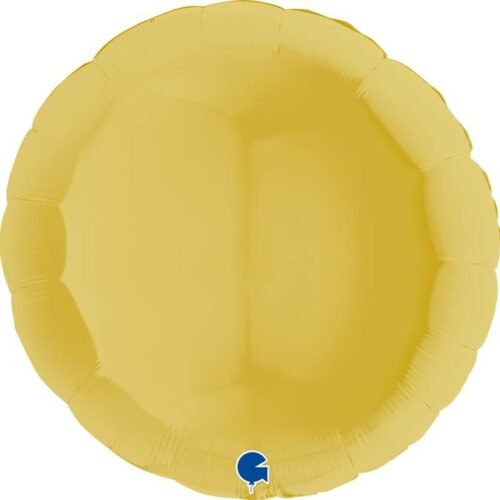 Nafukovací balónek kulatý 91cm žlutý - Grabo