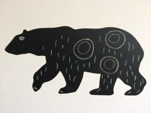 Nálepka na zeď Lední medvěd - Nalepovací tabule