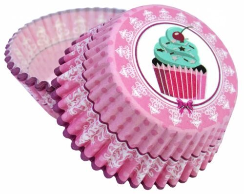 Košíčky na muffiny motiv cupcake (50 ks) - Alvarak