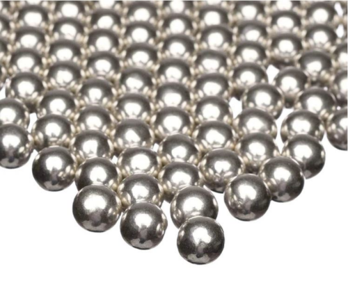 Zdobení stříbrné perličky středně velké 90g - Happy Sprinkles