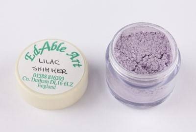 Prachová barva Lilac Shimmer - Edable Art