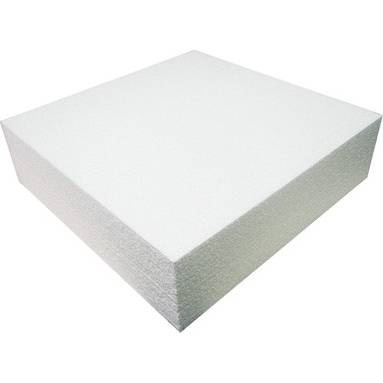 Polystyrenová maketa na dort čtverec 20x20x7