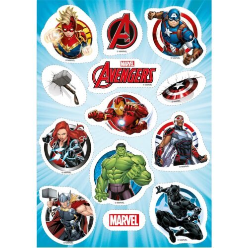 Fondánový papír k vystřižení Avengers - Dekora