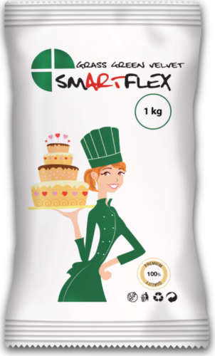 Smartflex Grass Green Velvet Vanilka 1 kg v sáčku - Smartflex