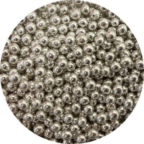 Cukrové perly stříbrné malé (1 kg) - dortis