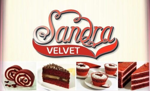Sandra Velvet směs na výrobu litých hmot s červenou barvou (5 kg) - dortis