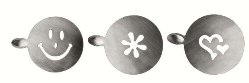 Šablona na zdobení cappuccina 3ks - Ibili
