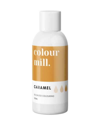 Olejová barva 100ml vysoce koncentrovaná karamelová - colour mill