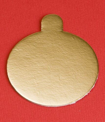 Podložka papír zlatá minidezert prům.5cm (kulatá) 200 ks - Monaco
