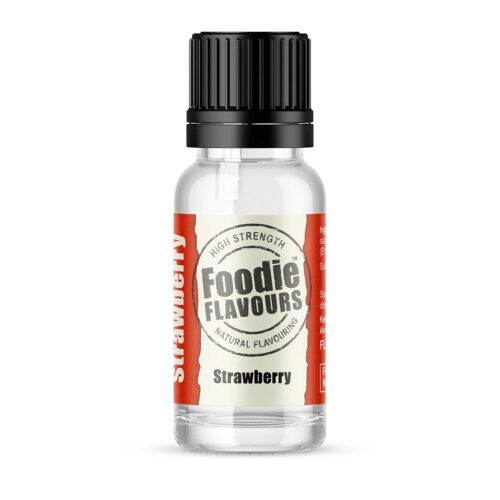 Přírodní koncentrované aroma 15ml jahoda - Foodie Flavours