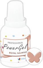 Food Colours gelová barva PowerGel Royal Salmon 20 g