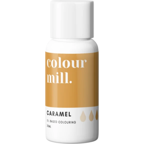 Olejová barva 20ml vysoce koncentrovaná karamelová - colour mill