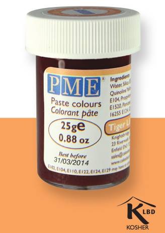 PME gelová barva - oranžová - PME