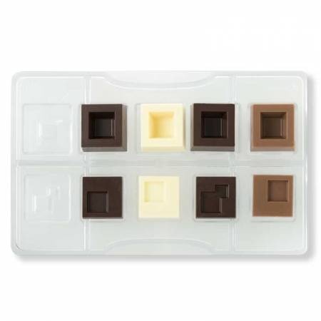 Forma na čokoládu čtverec - Decora