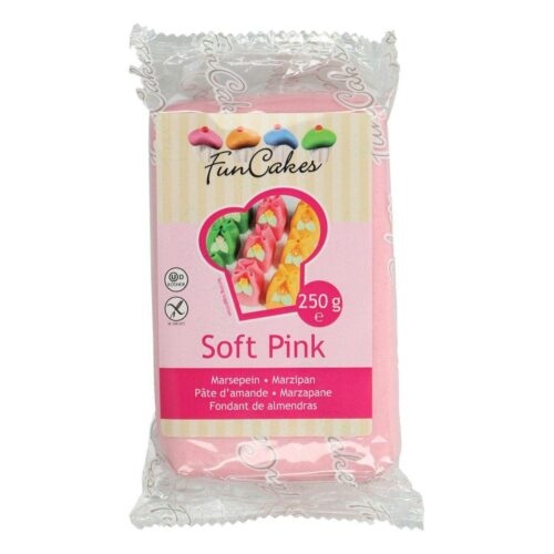 Vynikající marcipán světle růžvoý Soft Pink 250g 1:5 - FunCakes