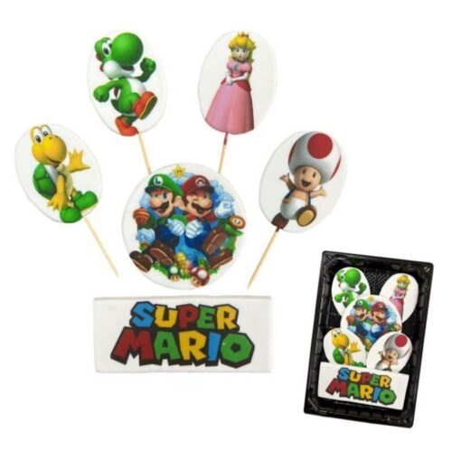 Cukrová figurka zápich Super Mario - K Decor
