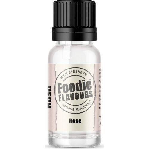 Přírodní koncentrované aroma 15ml růže - Foodie Flavours