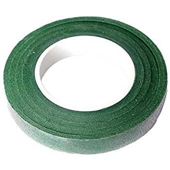 Papírová páska na květinové dráty 12 mm 27m zelená - Decora