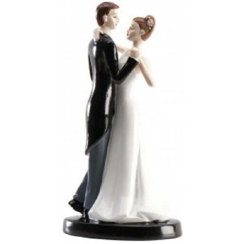 Svatební figurka na dort tanec 16cm - Dekora