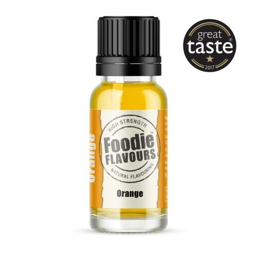 Přírodní koncentrované aroma 15ml pomeranč - Foodie Flavours