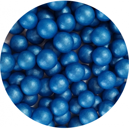 Cukrové perličky modré 60g - Dekor Pol