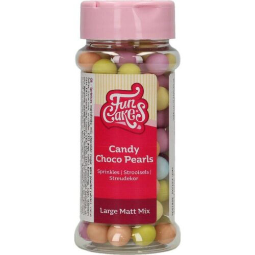 Čokoládové perly pastelové 70g - FunCakes