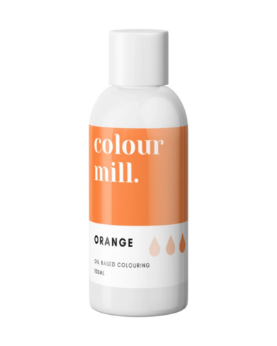 Olejová barva 100ml vysoce koncentrovaná oranžová - colour mill