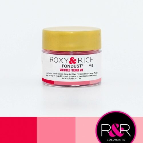 Prachová barva 4g červená - Roxy and Rich
