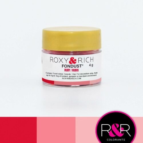 Prachová barva 4g ruby - Roxy and Rich
