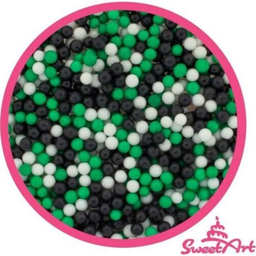 SweetArt cukrové perly Football mix 5 mm (80 g) - dortis