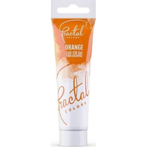 Gelová barva Fractal - Orange (30 g) - dortis