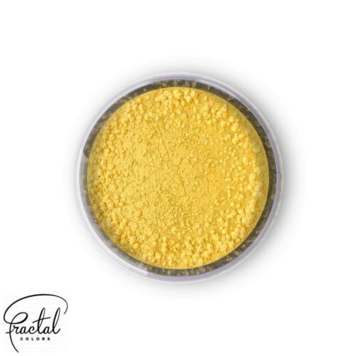 Jedlá prachová barva Fractal - Canary Yellow (2