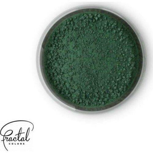 Jedlá prachová barva Fractal - Dark Green (1