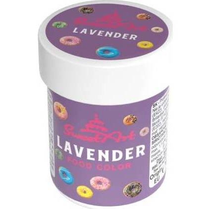 SweetArt gelová barva Lavender (30 g) - dortis