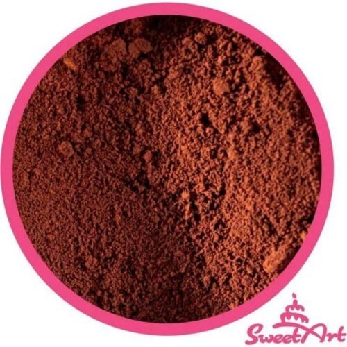 SweetArt jedlá prachová barva Chocolate Brown čokoládově hnědá (2