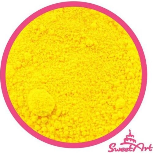 SweetArt jedlá prachová barva Lemon Yellow citronově žlutá (2
