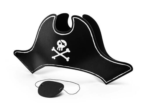 Párty čepice pirátský klobouk 1ks - PartyDeco