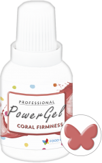 Food Colours gelová barva PowerGel Coral Firmness 20 g - dortis