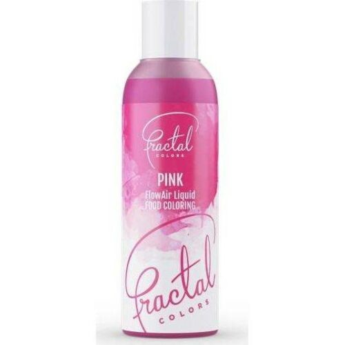 Airbrush barva tekutá Fractal - Pink (100 ml) - dortis