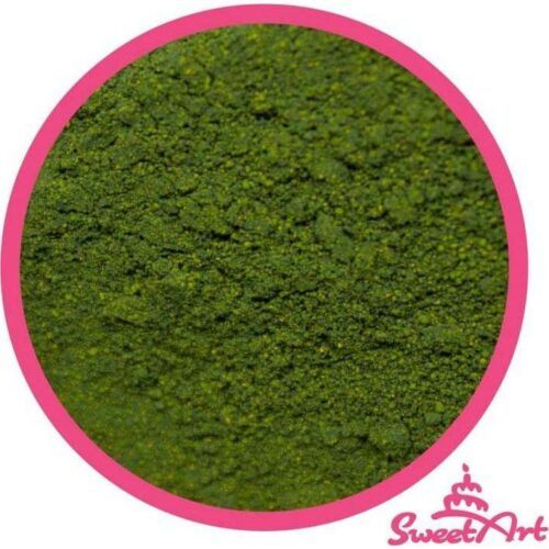 SweetArt jedlá prachová barva Grass Green trávově zelená (2
