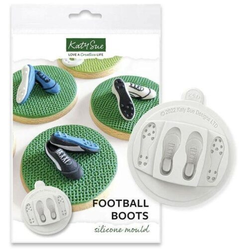 Silikonová formička fotbalový boty - Katy Sue