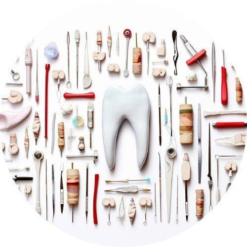 Jedlý papír nástroje pro zubaře 19
